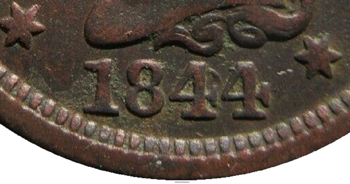 1844/81-1c-Braided-Hair-Large-Cent